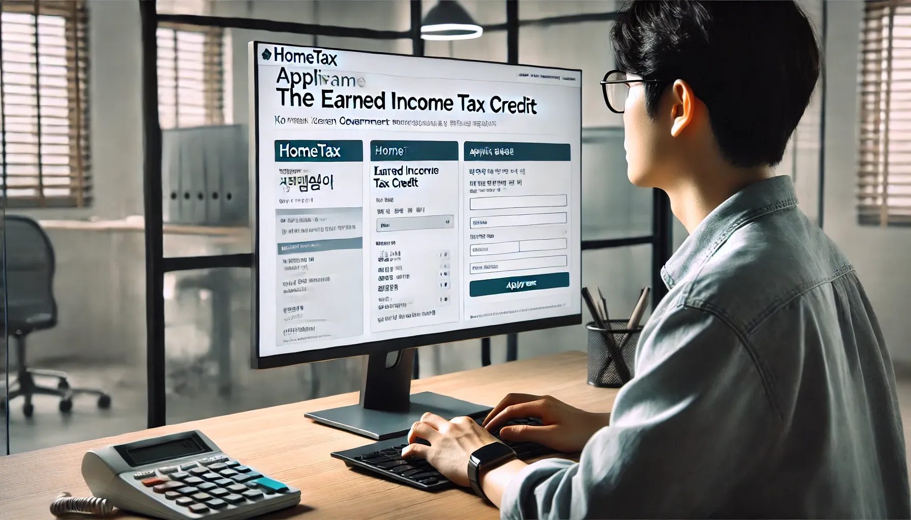 근로장려금 홈텍스 신청