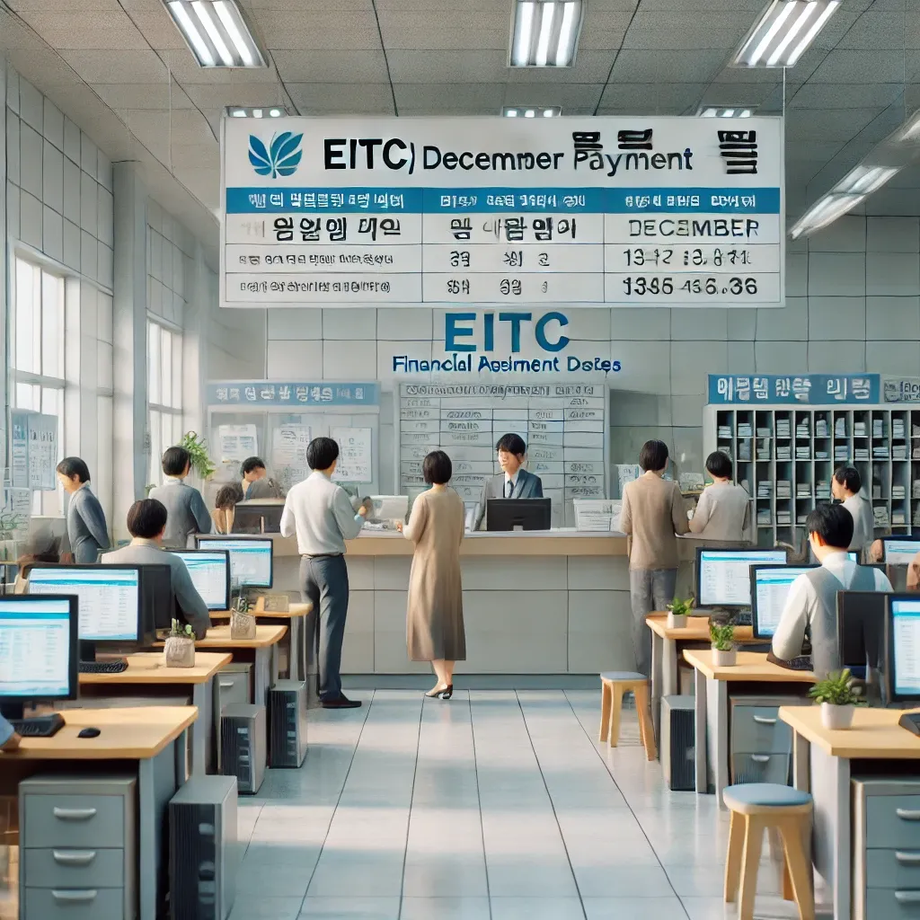 근로장려금 12월 지급일