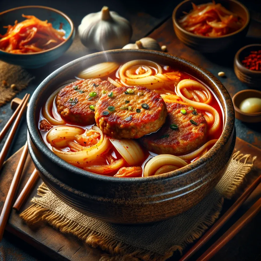 동그랑땡 김치찌개