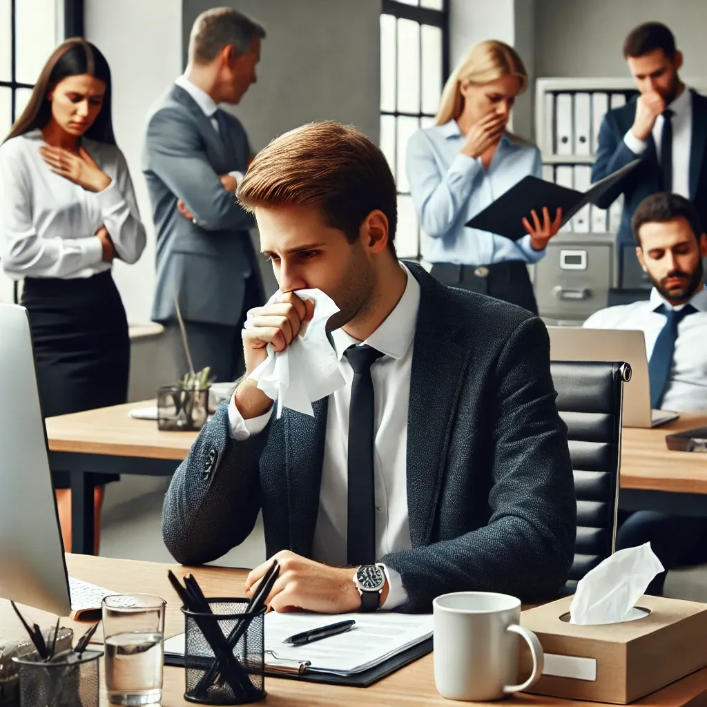 노로바이러스 출근