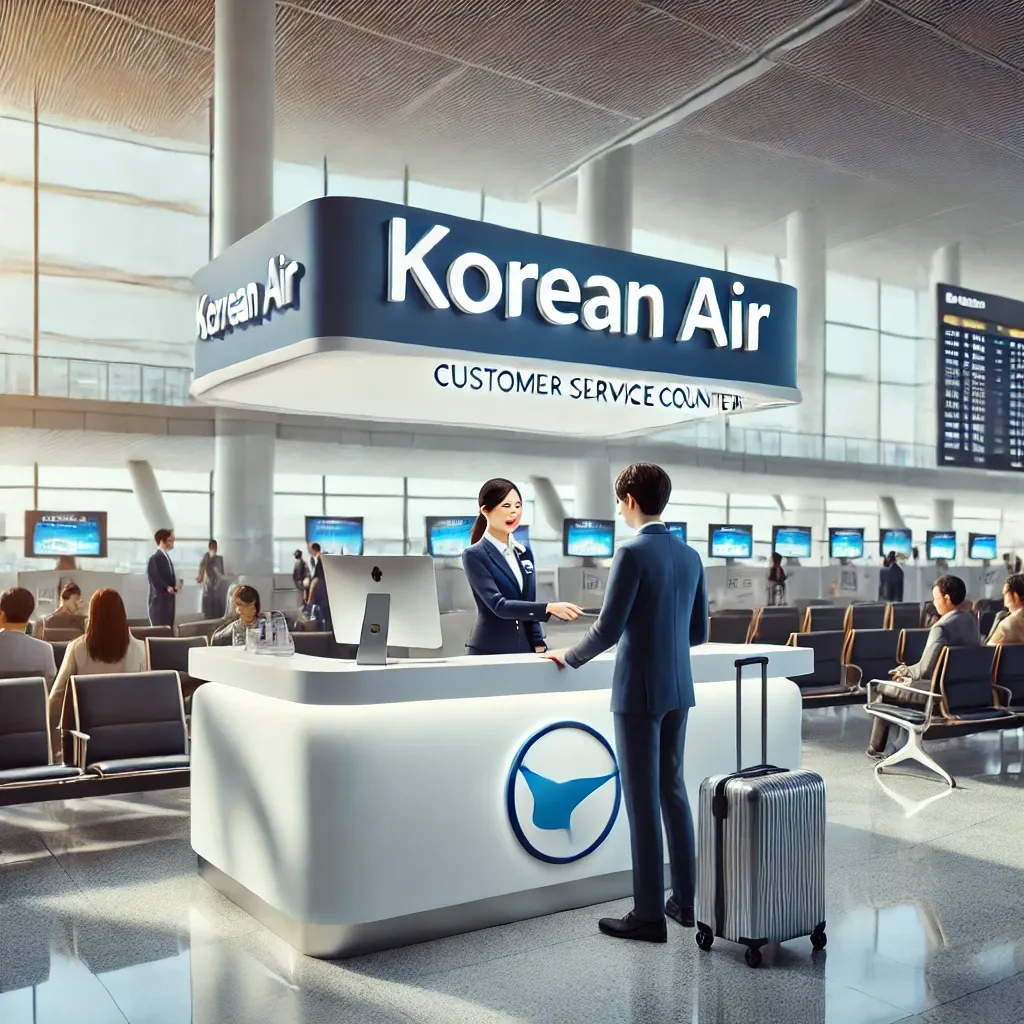 대한항공 항공권 변경