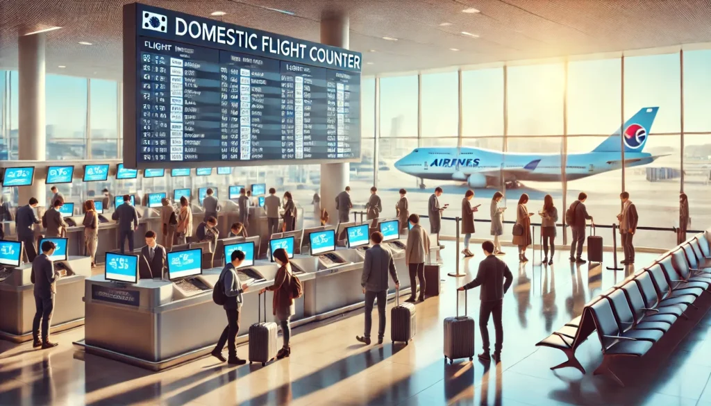 국내선 항공권 예약