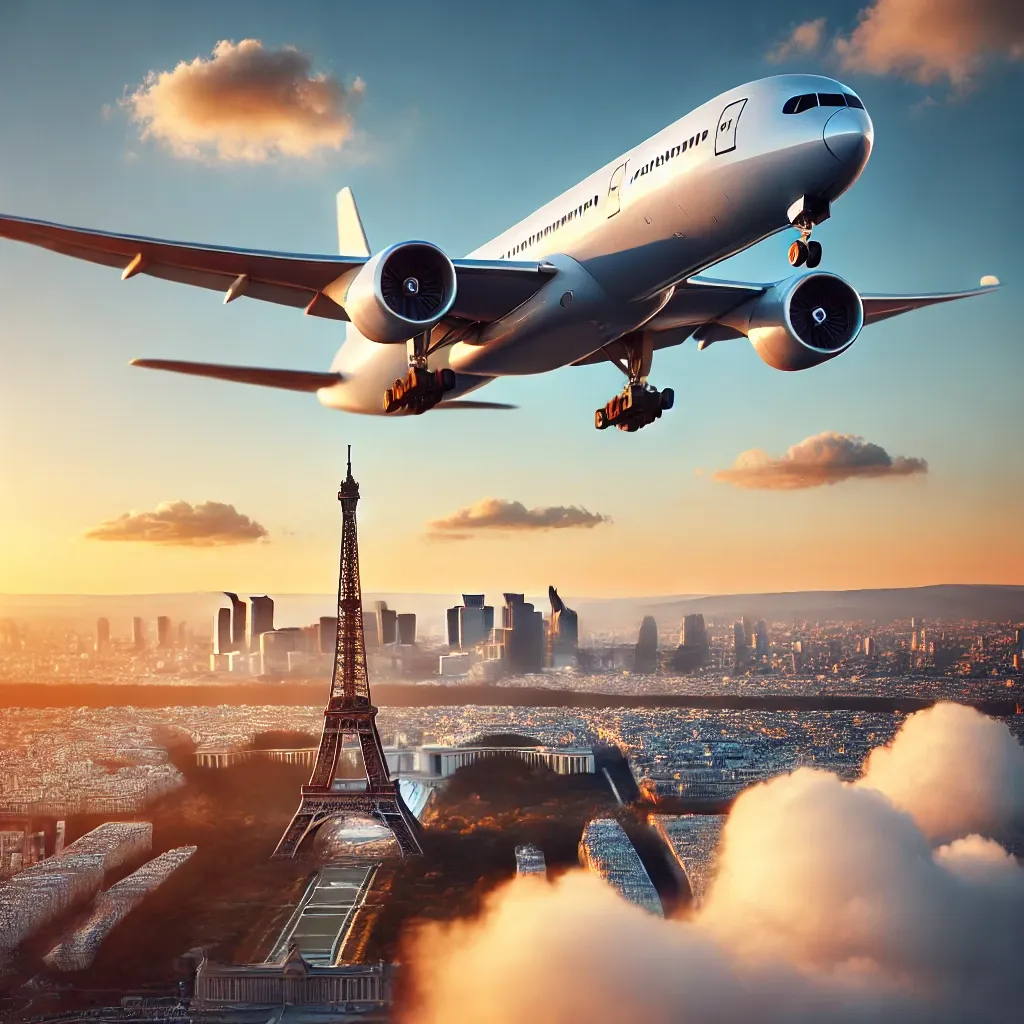 파리 왕복 항공권퀴즈