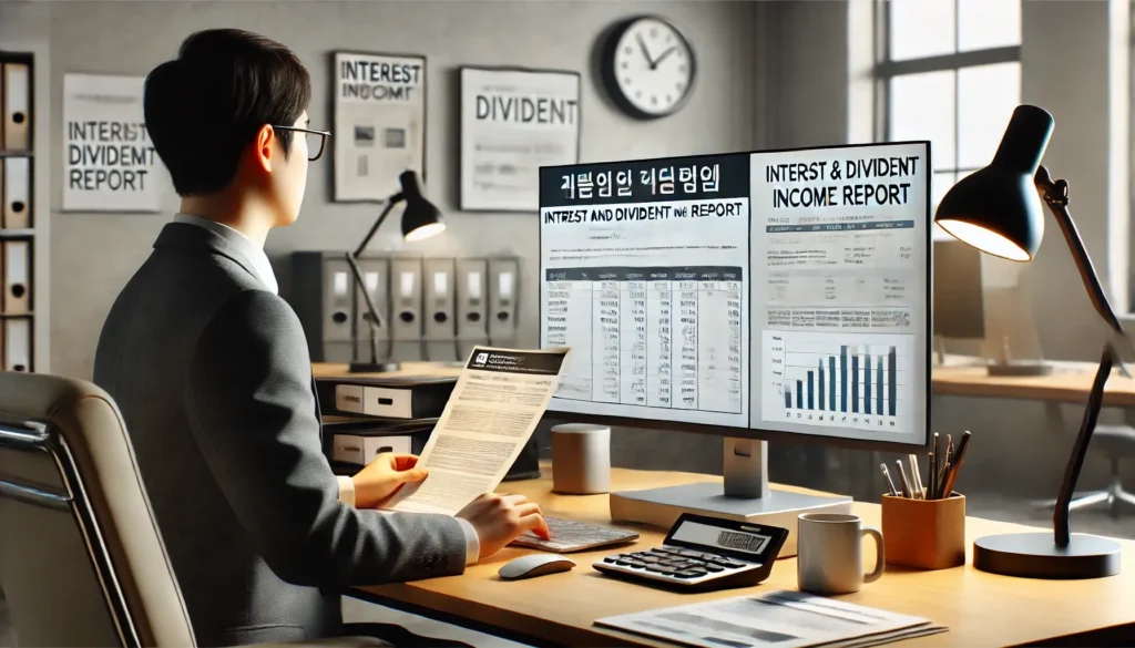 이자배당소득 지급명세서 제출기한