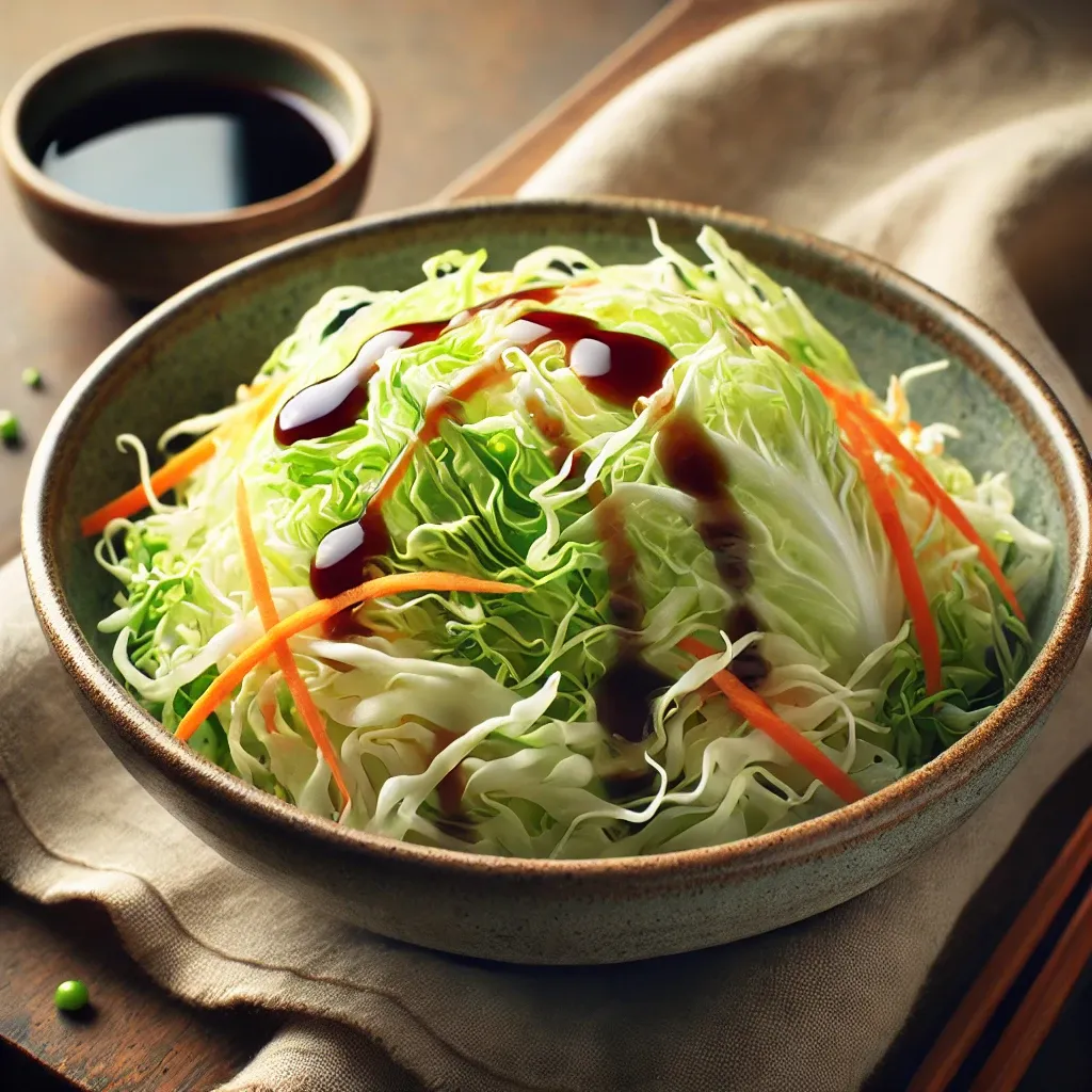 양배추 샐러드 간장소스