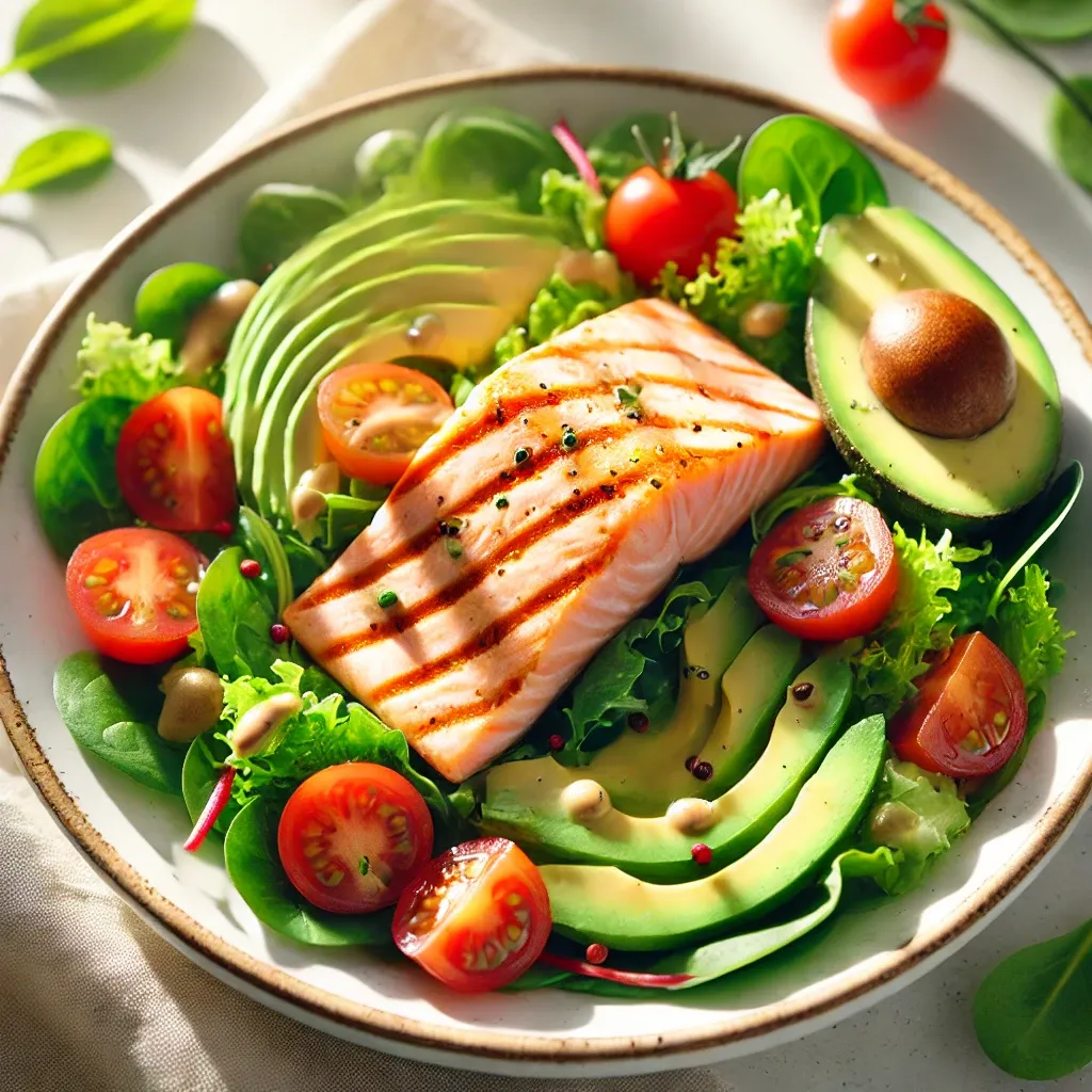 연어 샐러드 칼로리