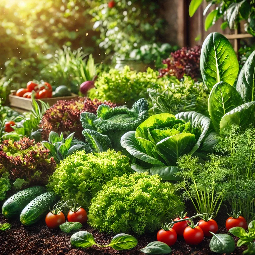 샐러드 야채 키우기