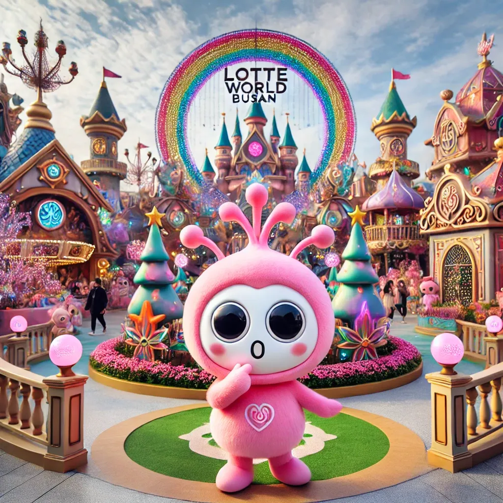 롯데월드 부산 티니핑