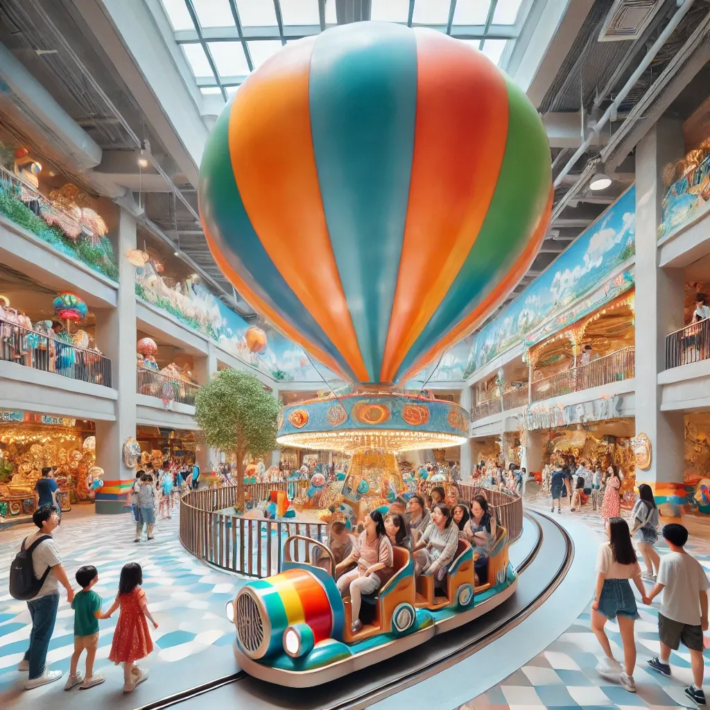 롯데월드 열기구