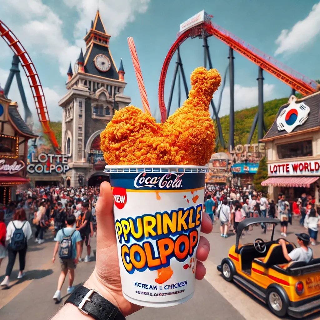 롯데월드 뿌링콜팝
