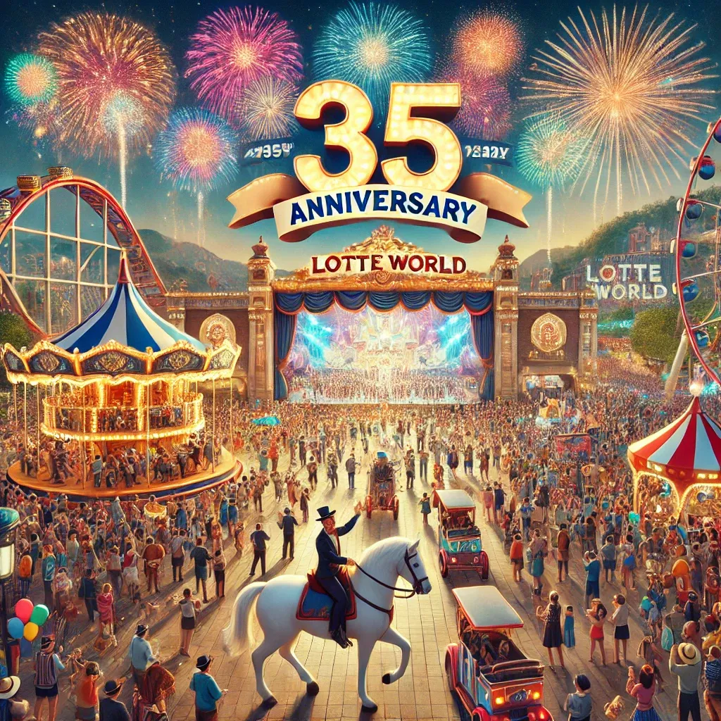 롯데월드 35주년