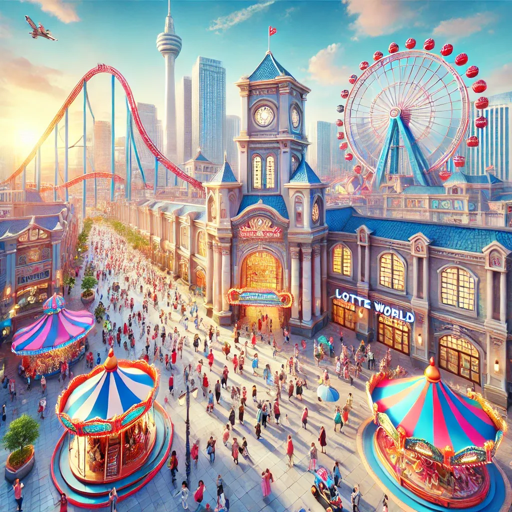 롯데월드 50%
