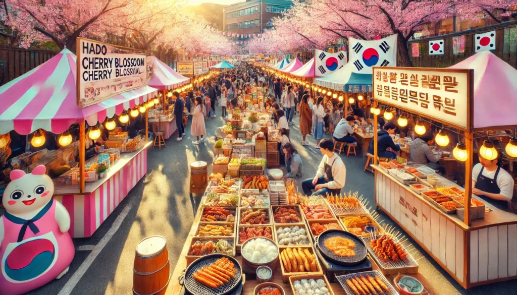 하동 벚꽃축제 먹거리