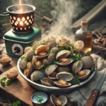 바지락술찜 레시피 소주 안주 캠핑 요리