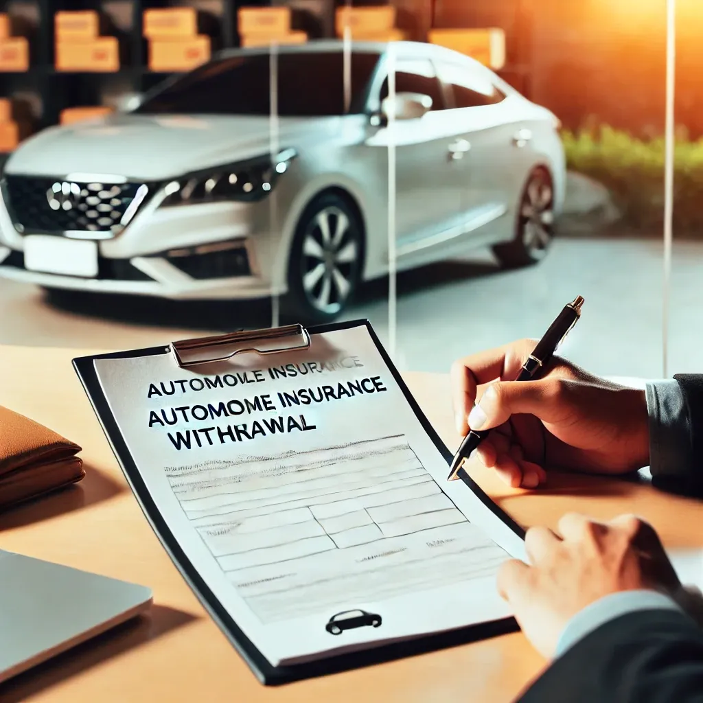 자동차보험 청약철회