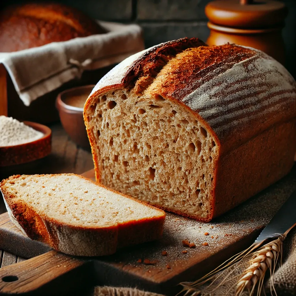 통밀레드와인식빵