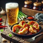 맥주안주로 좋은 매콤한 만두강정 만들기