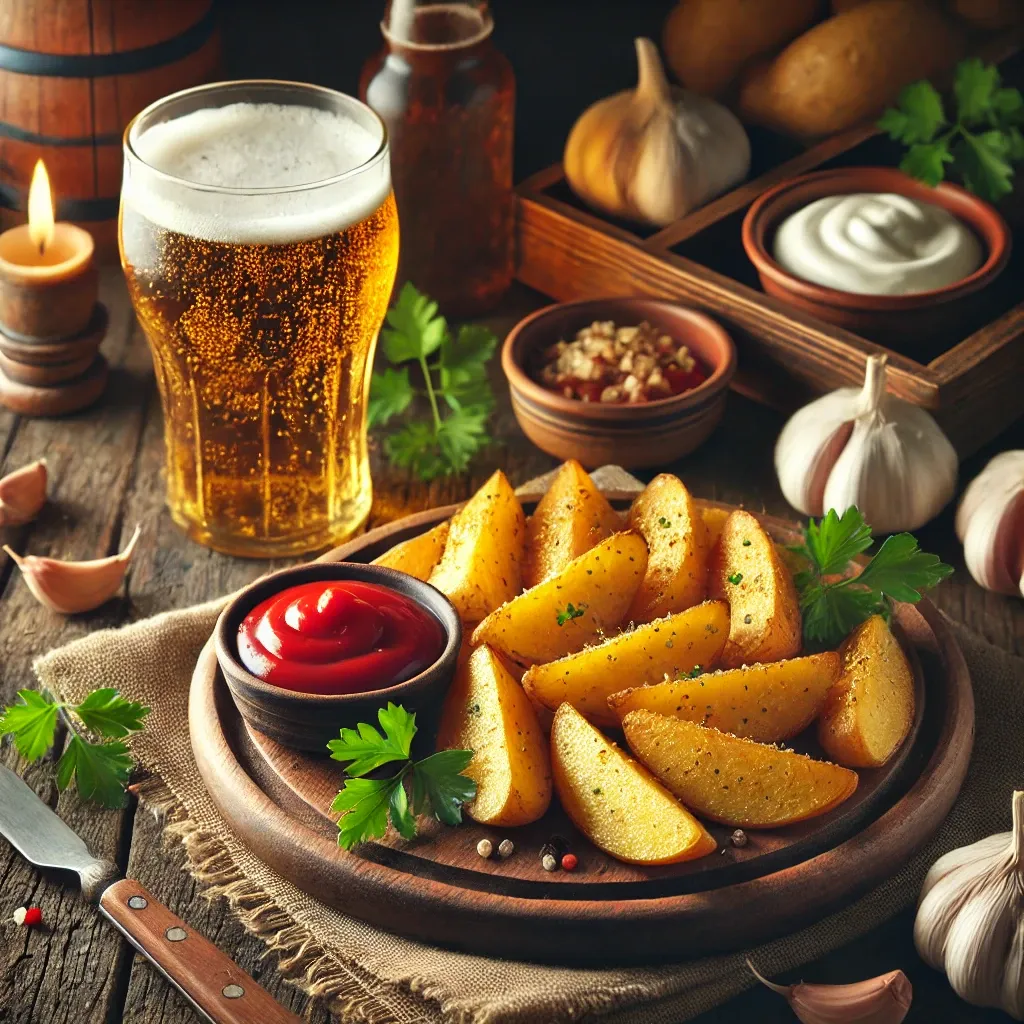 맥주 안주로 기가막힌 웨지감자 레시피!