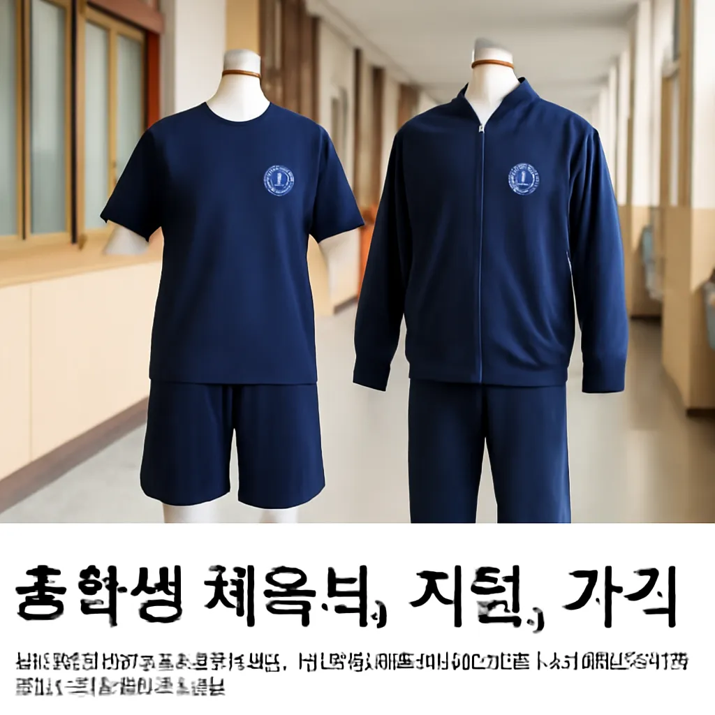 중학생 체육복