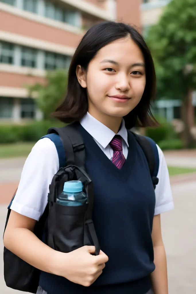 중학생 물병 가방
