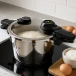 인덕션 압력솥 밥하기