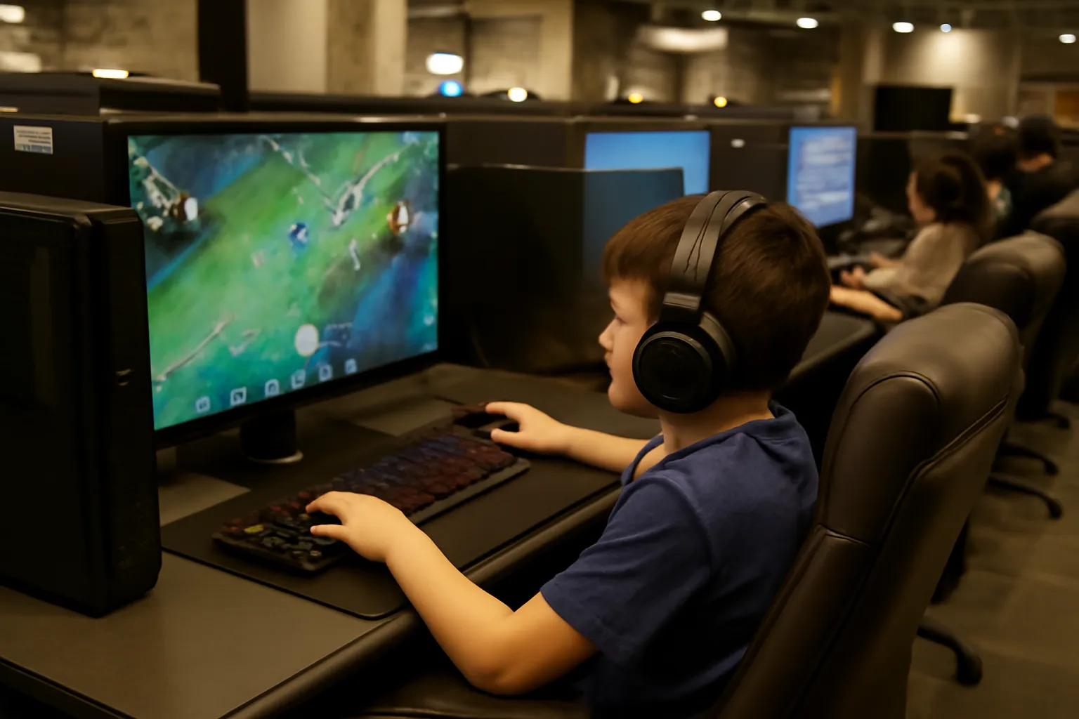 초등학생 pc방 시간