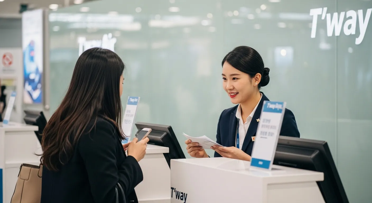 김포공항 티웨이