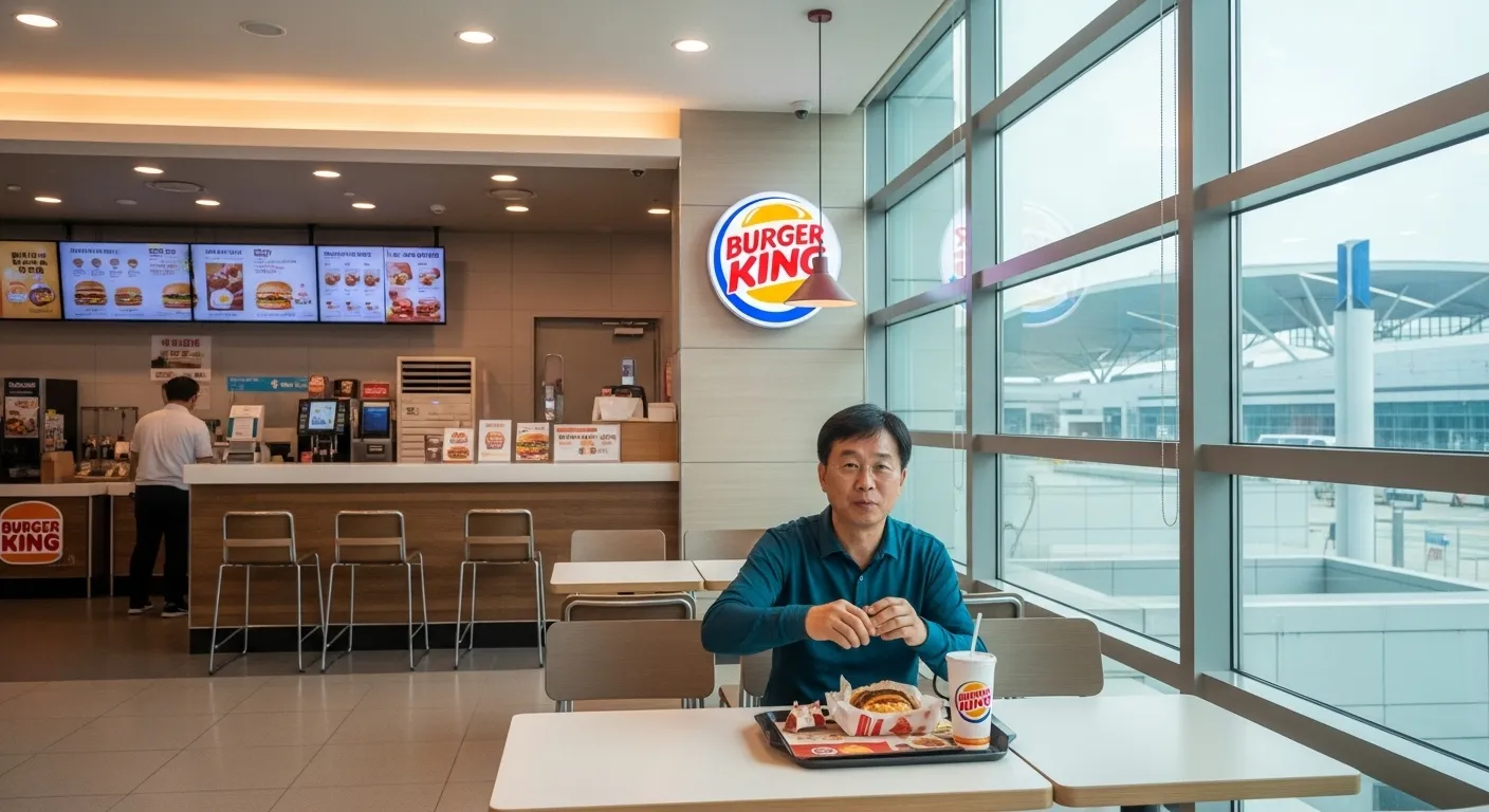 인천공항 버거킹