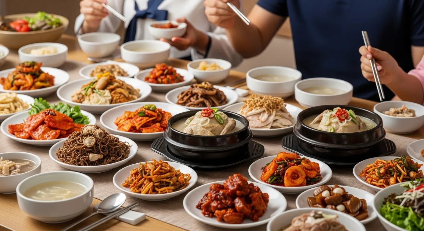 복날먹는별미 음식