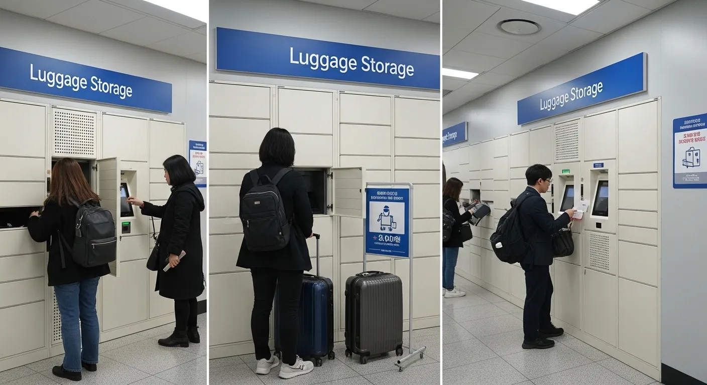 인천공항 물품 보관함