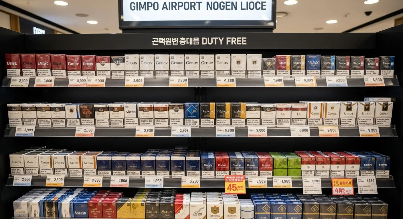 김포공항 면세점 담배가격