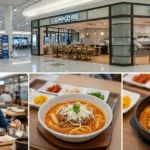 김포공항 출국장 식당