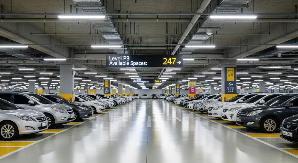 인천공항 실내주차장