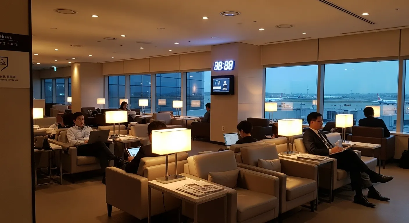 인천공항 라운지 시간