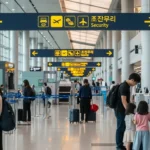 인천공항 출국수속