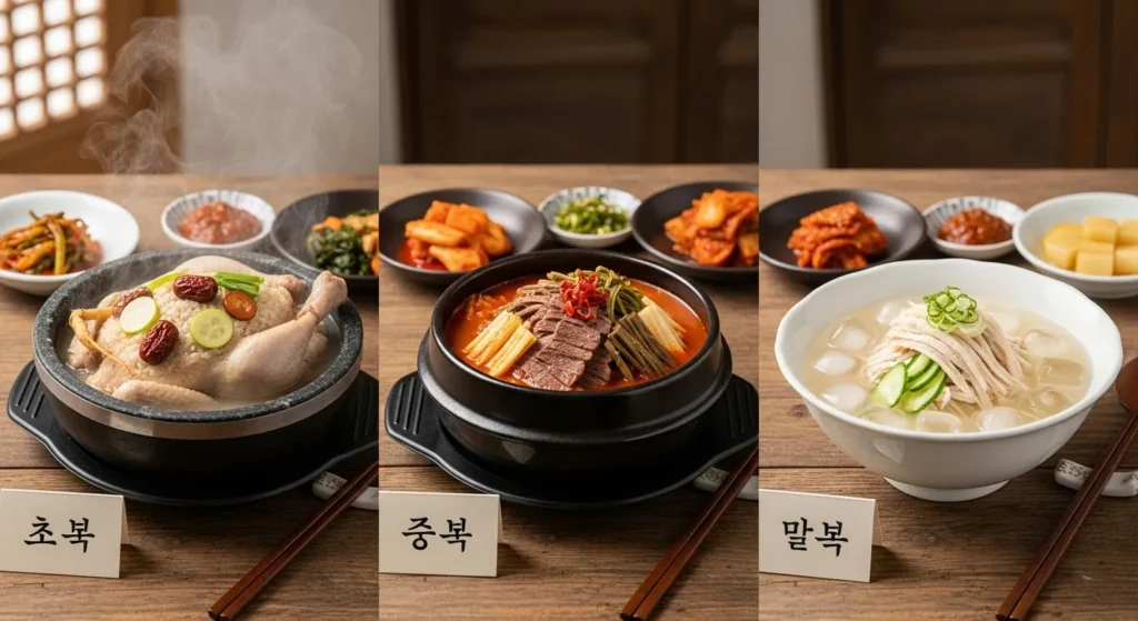 초복 중복 말복 날짜