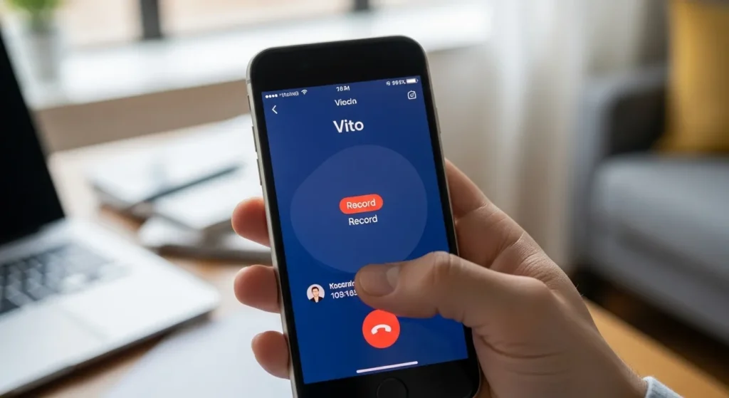 아이폰 통화녹음 vito 후기