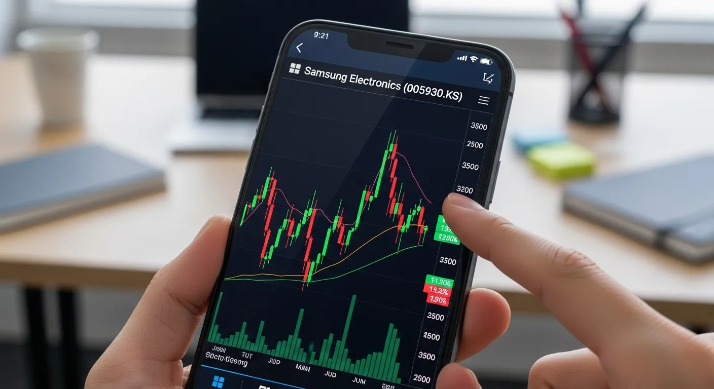 삼성전자 주가 차트 분석