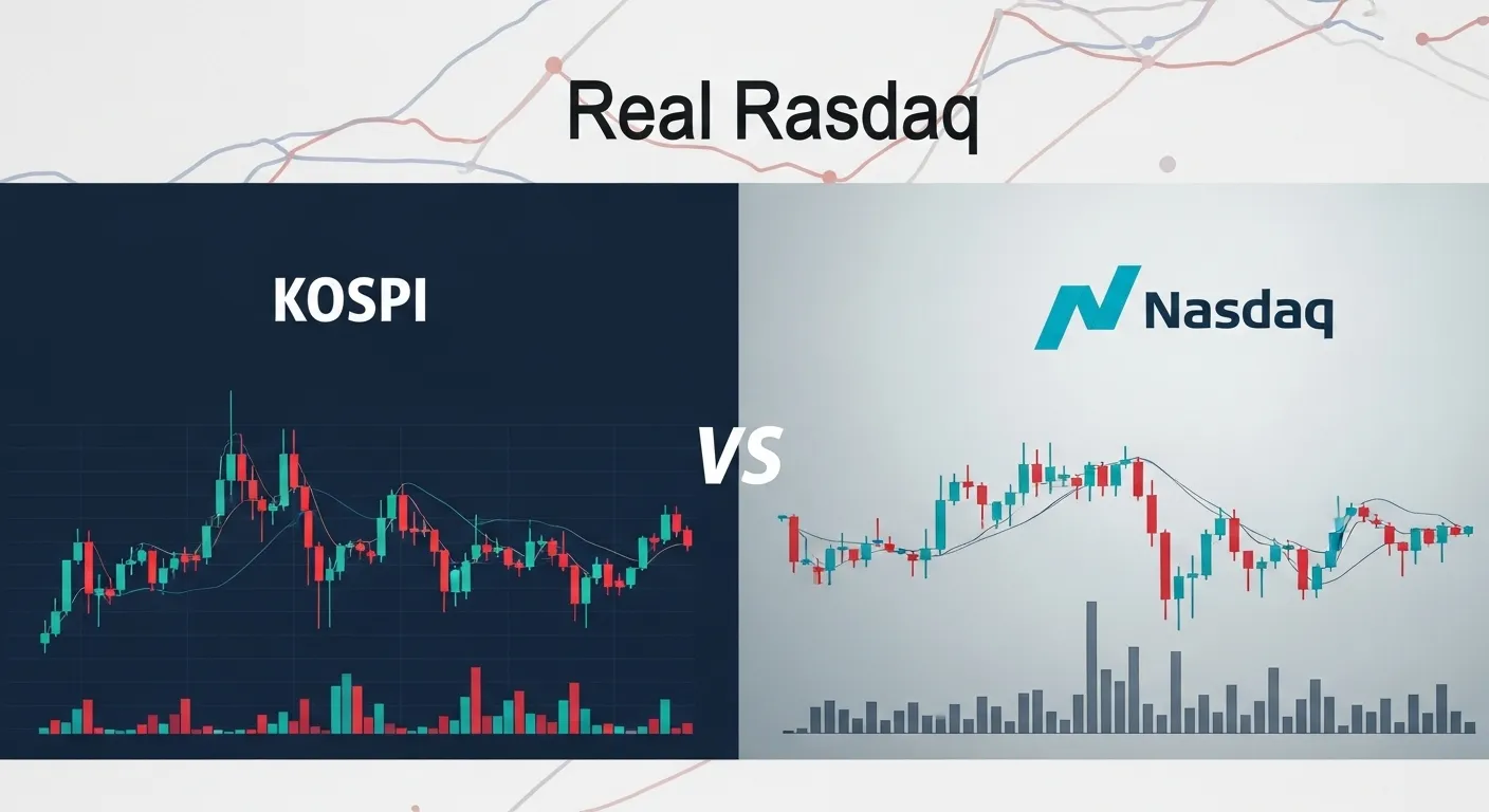 코스피 나스닥 비교