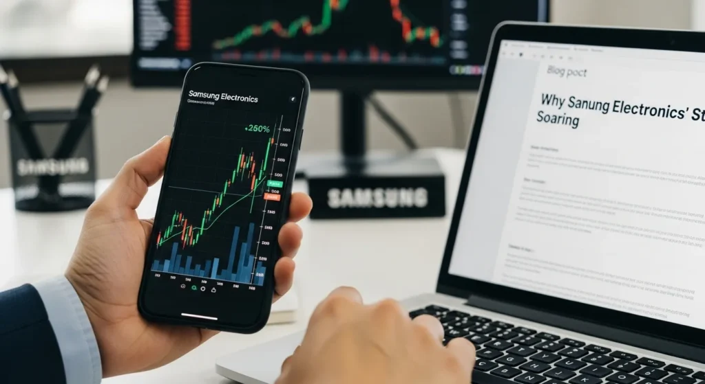 삼성전자 주가 오르는 이유