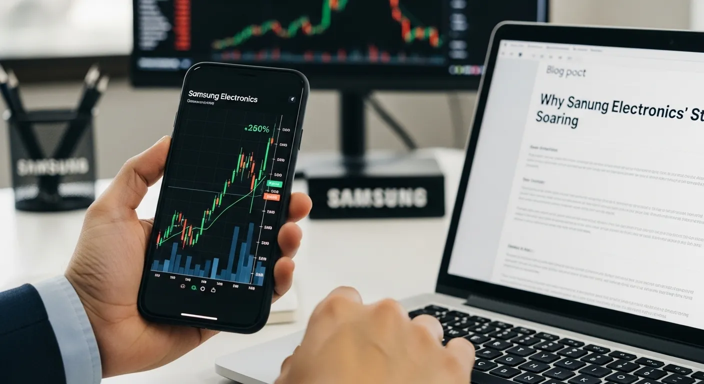 삼성전자 주가 오르는 이유